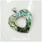 Abalone Heart Pendant ASP 037