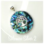Abalone Tree of Life Pendant ASP 063