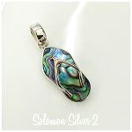 Abalone Small Sandal Pendant ASP 074