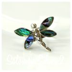 Abalone Dragonfly Ring ASR 008