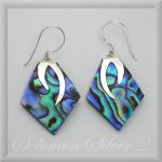 Abalone Earrings ASE 028