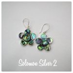 Abalone Flower Earrings ASE 045