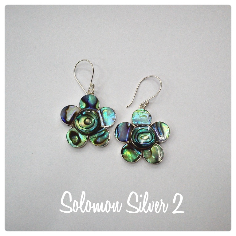 abalone-shell-earrings-045.jpg Abalone Flower Earrings ASE 045 - Image 1
