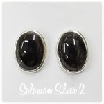 Onyx Stud Earrings OE 024
