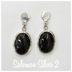 Onyx Stud Earrings OE 025