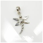 Silver Dragonfly Pendant SVP 041